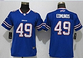 Women Nike Bills 49 Tremaine Edmunds Royal 2018 Vapor Untouchable Limited Jersey,baseball caps,new era cap wholesale,wholesale hats